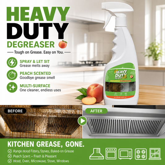 🏆 Spray sgrassatore potente per cucina – elimina il grasso ostinato in un attimo! 🧼✨
