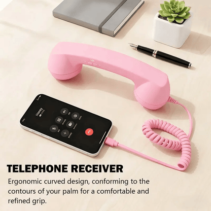 📞🔥 -50%! Cornetta telefonica in stile retrò – Nostalgia, praticità e connessione facile. Un regalo originale per chi ama le lunghe chiamate 🤣🎁
