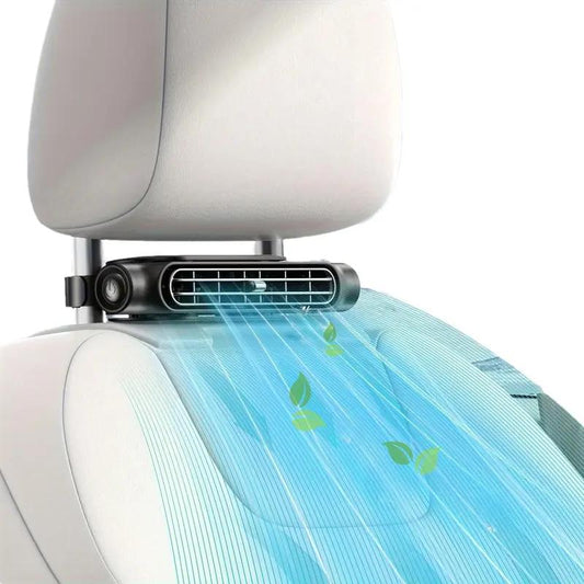 🔥 ULTIMO GIORNO DI SALDI 49% DI SCONTO 🏆 BreezGo™ Ventilatore per Auto 🌬️ – 3 Velocità, Clip da Appoggio ⚡ Ricarica USB-C per Auto 🚗, Carrelli da Golf 🛺 e Camper 🏕️
