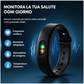 ⌚ SCONTO DEL 50%! 🏋️ SmartSense Smartband – Monitoraggio dell’attività fisica, frequenza cardiaca e contapassi – Ideale per l’attività fisica e la salute nella vita quotidiana 💪
