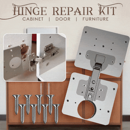 🔥 Compra 2, Ricevi 2 Gratis! Kit di Riparazione per Cerniere – Tutto in Uno, Riparazione Facile e Soluzione Durevole. 🏠