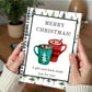 🎁 70% DI SCONTO! Libro Portacarte Regalo di Natale – Rilegatura a Spirale, Fai da Te – Regali Personalizzati per Famiglia e Amici 🎅✨