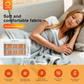 🔥🧶 Scialle Elettrico Riscaldato USB – Poncho Coperta Indossabile con 3 Livelli di Calore, Lavabile in Lavatrice ✨