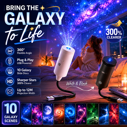 Proiettore di stelle HD plug-and-play 🥳 Oltre 50.000 utenti soddisfatti
