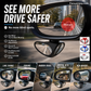 🚗👀 Visione Panoramica a 360° – Specchietto Parcheggio a Doppio Lato HD e Impermeabile per una Sicurezza Totale