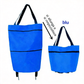 🛒🧳 Carrello pieghevole 2 in 1 – trasporto facile, compatto e versatile! 📦✨