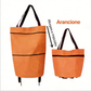 🛒🧳 Carrello pieghevole 2 in 1 – trasporto facile, compatto e versatile! 📦✨