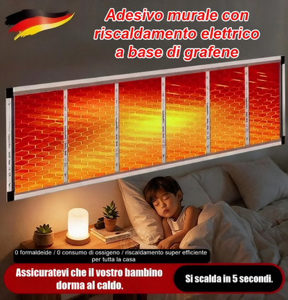 🔥✨ Sistema di Riscaldamento a Parete – Ideale per Ambienti Domestici e Professionali, Calore Uniforme e Risparmio di Spazio