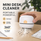 🧹 SALDI – 50% DI SCONTO! 💻✨ Mini aspirapolvere portatile per scrivania – compatto, potente e polivalente – perfetto per tastiere, auto e ufficio 🚗⌨️