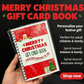 🎁 70% DI SCONTO! Libro Portacarte Regalo di Natale – Rilegatura a Spirale, Fai da Te – Regali Personalizzati per Famiglia e Amici 🎅✨