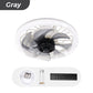 💨🌀 Ventilatore 2 in 1 con luce regolabile e telecomando – silenzioso 🔇💡