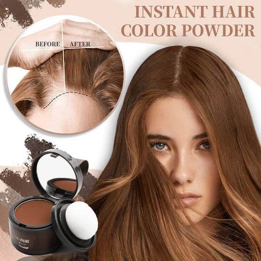 🔥🌿 Polvere Ritocco Radici – Perfetta per attaccatura e capelli radi, si fonde con il colore naturale