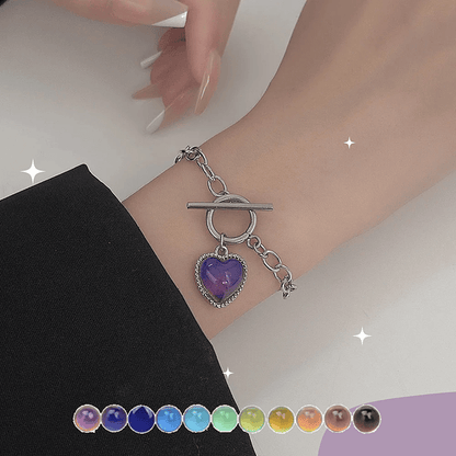 🔥 Acquista 1 e ricevi 1 gratis 🎁🔮 Bracciale che cambia colore in base all'umore ✨🌈