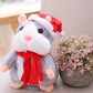 🐹Goitali® Peluche Criceto Parlante – Ripete le Tue Parole, Scuote la Testa, Divertente per Tutti ✨