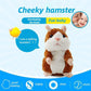 🐹Goitali® Peluche Criceto Parlante – Ripete le Tue Parole, Scuote la Testa, Divertente per Tutti ✨