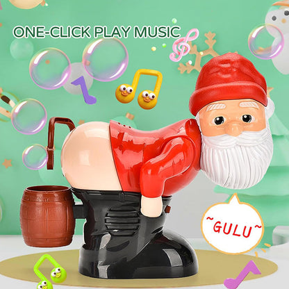 🎅Natale Anticipato - Sconto del 50%🎄 Goitali® Macchina per Bolle Divertente Babbo Natale💥Spedizione Gratuita💥
