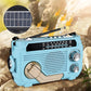 📻 Goitali® Radio Solare Vintage a Manovella con Torcia e Bluetooth – Perfetta per Emergenze e Campeggio ✨