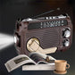 📻 Goitali® Radio Solare Vintage a Manovella con Torcia e Bluetooth – Perfetta per Emergenze e Campeggio ✨