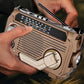 📻 Goitali® Radio Solare Vintage a Manovella con Torcia e Bluetooth – Perfetta per Emergenze e Campeggio ✨