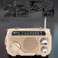 📻 Goitali® Radio Solare Vintage a Manovella con Torcia e Bluetooth – Perfetta per Emergenze e Campeggio ✨