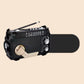 📻 Goitali® Radio Solare Vintage a Manovella con Torcia e Bluetooth – Perfetta per Emergenze e Campeggio ✨