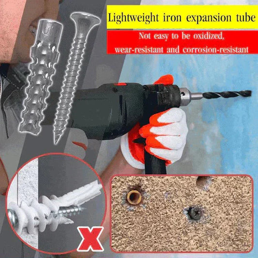 🔩🧱 Tassello a espansione dentato rinforzato – Versione migliorata, antirugginamento, fissaggio solido su calcestruzzo, mattoni o blocchi in calcestruzzo 💪🛠️