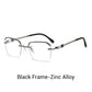 🔥 50% DI SCONTO 🔍 Occhiali senza montatura con filtro luce blu | Tecnologia avanzata di filtraggio della luce blu · 👓 Design elegante senza montatura · Perfetti sia per l’uso quotidiano che per l’ambito professionale