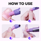 💜 Compra di Più, Risparmi di Più 💜 Penna 3‑in‑1 per la Cura delle Unghie 💅✨