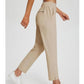 🔥 Nuovo arrivo 💕 Pantaloni elasticizzati a vita alta con tasche con cerniera per donna