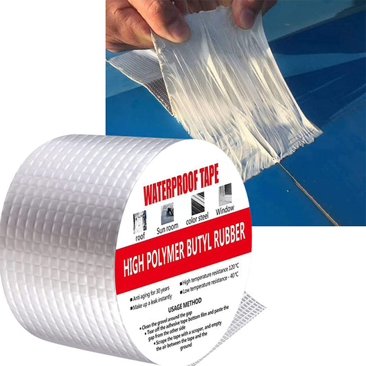 🔥 50% DI SCONTO ORA! 🛠️ Nastro adesivo in alluminio impermeabile – Sigilla perdite all’istante su tetti, tubi, auto e casa ✨