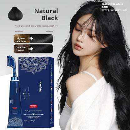 🥳2026 NUOVO ARRIVO🥳💞OLTRE 50.000 VENDUTI! ⏳Pettine per tintura naturale dei capelli per uso domestico. Formula 100% naturale, innocua per capelli e cuoio capelluto. Facile applicazione a casa, distribuzione uniforme, non sporca le mani.