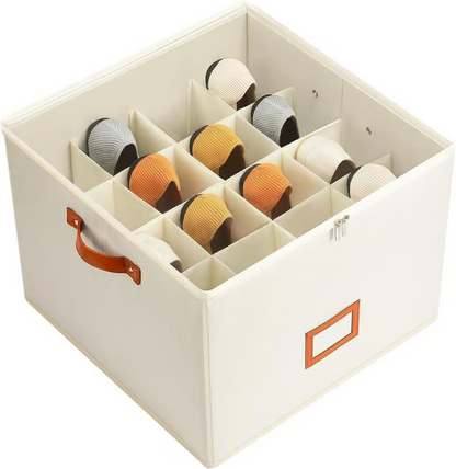 🏠👟 Organizer per Scarpe a 16 Vani – Risparmia Spazio e Tieni Tutto in Ordine