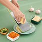 📢 50% DI SCONTO ORA! 🔪 Tagliaverdure Multifunzionale con Protezione per le Mani – 5 Lame, Base Antiscivolo e Taglio Veloce delle Verdure 🥕⚠️📦
