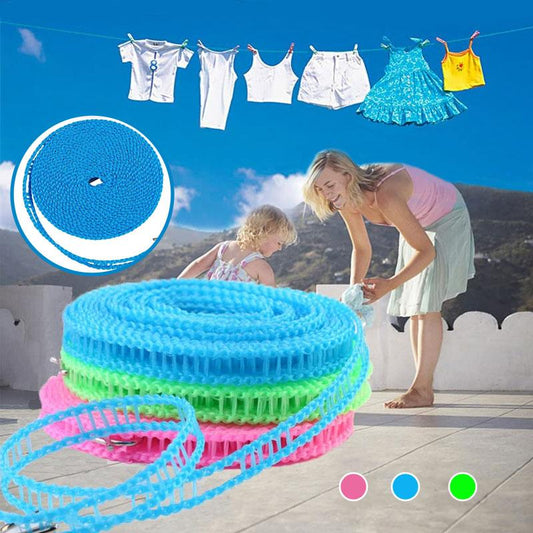 🧺 1 + 1 GRATIS! 🌬️ Stendibiancheria antivento e antiscivolo – Asciugatura rapida, fissaggio sicuro e facile installazione ☀️