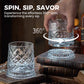 🥛💎Offerta speciale di Capodanno: sconto del 56%✨🔥Bicchiere da whisky girevole a 360°