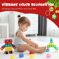 🧲🧱 Set di mattoncini magnetici da costruzione per bambini 👶✨