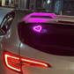 💖 Lampada ambientale wireless a forma di cuore per auto: 7 colori e illuminazione giorno-notte! ✨