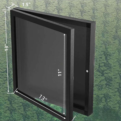 🔥 -50% OGGI! 🖼️ Cornice in legno e jersey con sportello magnetico – stile e praticità per i tuoi ricordi! ✨🧲