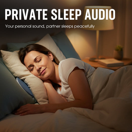 💤🔊 Speaker da cuscino wireless Bluetooth – Ascolta musica o audiolibri senza disturbare il tuo sonno