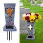 🕊️🌼 -50%! Portafiori da Cimitero con LED Solare e Picchetto da Terra – Un Omaggio Luminoso e Duraturo