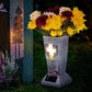 🕊️🌼 -50%! Portafiori da Cimitero con LED Solare e Picchetto da Terra – Un Omaggio Luminoso e Duraturo