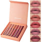 💋✨ Set Trucco Labbra Opaco a Lunga Durata – Balsamo Idratante 12 Pezzi, Colori Facili da Applicare! 💄🌸