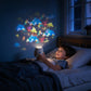 🌊 SCONTO DEL 50%! ✨ Proiettore magico – Immagini luminose rotanti e dinamiche, perfetto per finestre e pareti, crea un'atmosfera magica 🐠