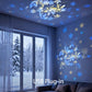🌊 SCONTO DEL 50%! ✨ Proiettore magico – Immagini luminose rotanti e dinamiche, perfetto per finestre e pareti, crea un'atmosfera magica 🐠