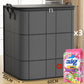 🧺 Copripiumino antipolvere organizer – biancheria sempre in ordine!