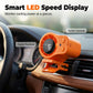🌬️ Ventilatore personale a mani libere con display a LED 💨📱