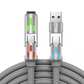 🚀 Cavo di ricarica rapida RGB universale 4 in 1 – versione completamente migliorata per prestazioni ottimali! 🔌⚡