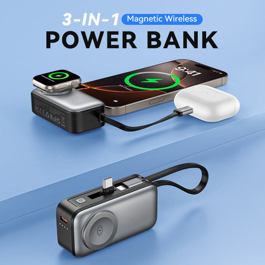 🔋 Saldi 2026 — Già oltre 32.600 unità vendute! ✨ Power Bank Magnetico 3‑in‑1