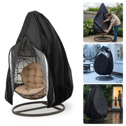 ⏰🔥OFFERTA A TEMPO LIMITATO: SCONTO DEL 50%! 🪑 Rivestimento resistente e impermeabile per sedie sospese – Tessuto Oxford robusto e resistente ai raggi UV, facile da montare grazie alla cerniera ☀️✨