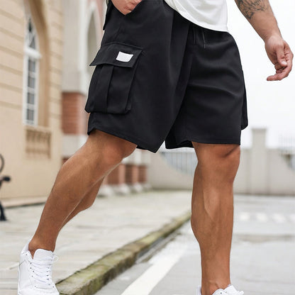Shorts cargo estivi da uomo a vestibilità rilassata